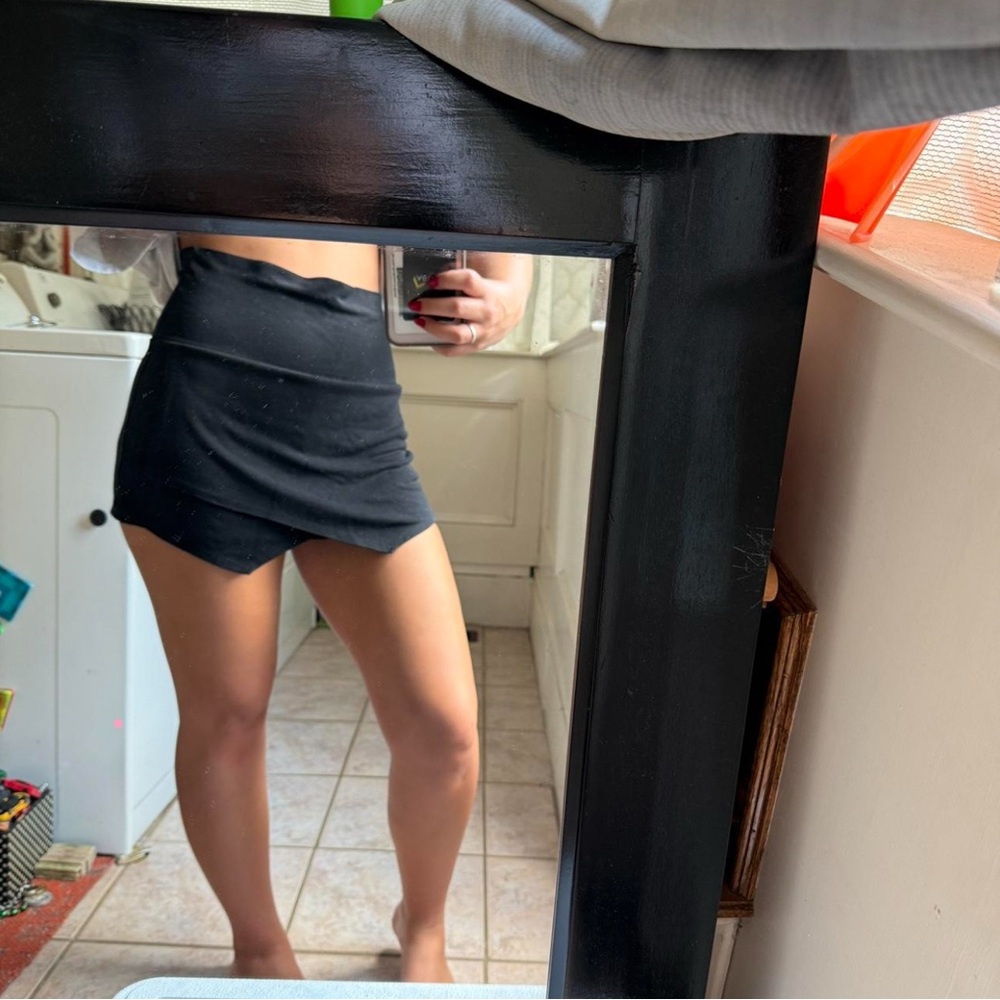 Elegant Black Skort for Women